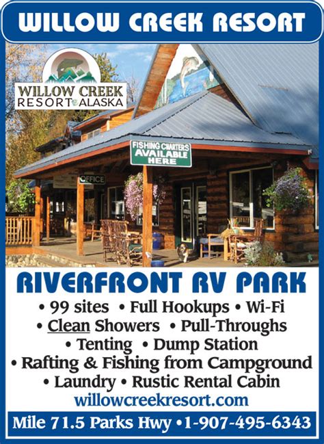 Willow Creek Resort: Willow, Alaska