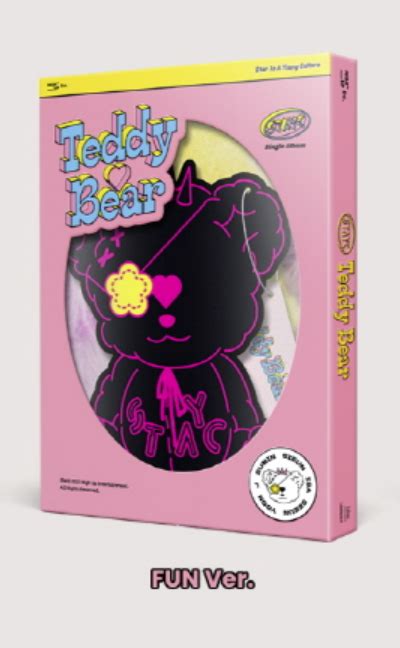 Stayc Teddy Bear 4th Single Album K Pop Pink Store