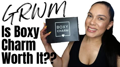 GRWM Is Boxy Charm Worth It Unboxing And Try On Complex Culture