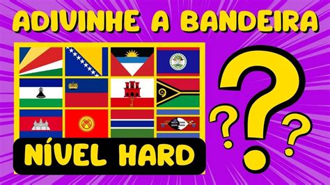 EU TE DESAFIO ADIVINHE QUAL É O PAÍS PELA BANDEIRA NÍVEL HARD QUIZ