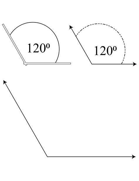 Printable 120 Degree Angle Template Template Printable Templates