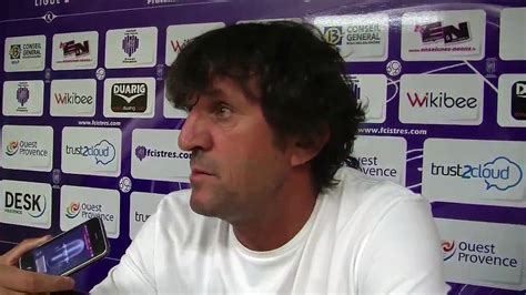 La R Action De L Entra Neur Du Fc Istres Jos Pasqualetti Apr S Le Nul