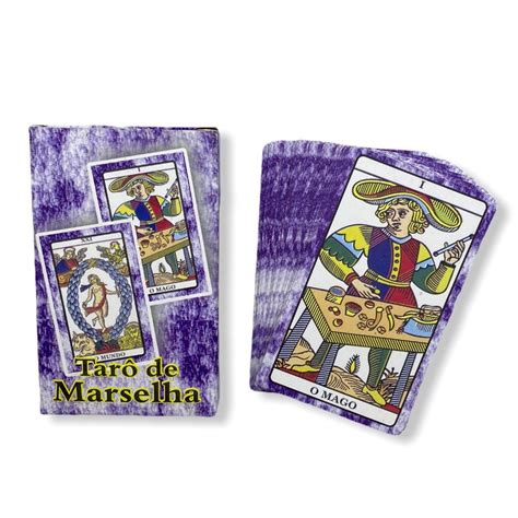 Tarot Baralho De Marselha 22 Arcanos Maiores Manual Shopee Brasil