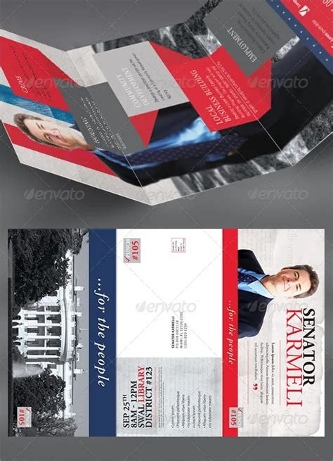 Creating A Political Campaign Brochure Template For Free Sample