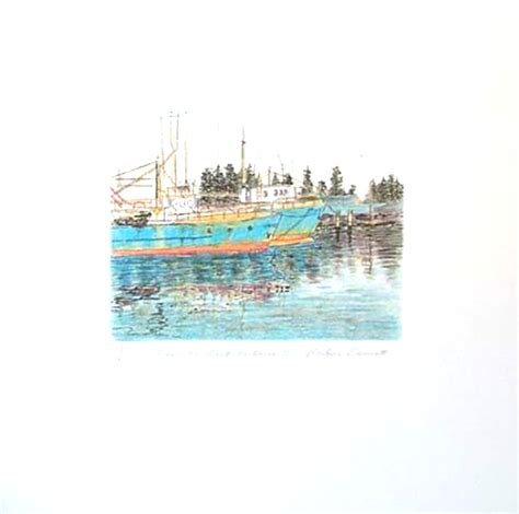 Fremantle Boat Harbour Iii by Barbara Bennett