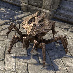 Lore Dwarven Spider The Unofficial Elder Scrolls Pages Uesp