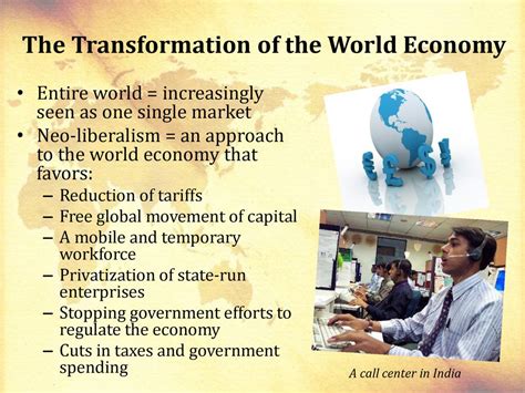 The Transformation Of The World Economy Ppt Download