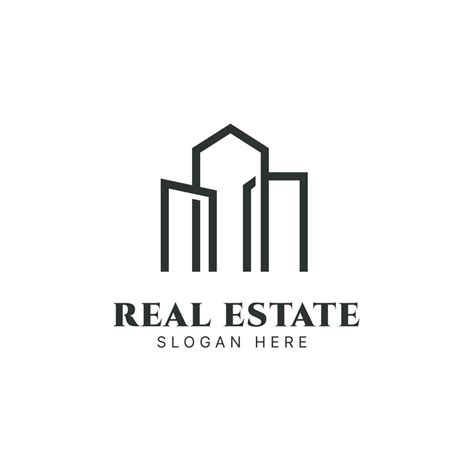 Real Estate Logo Design Template Building Logo House Logo Property Logo For Real Estate