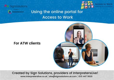Guide for ATW online portal claim system - Sign Solutions - Page 1 - 10