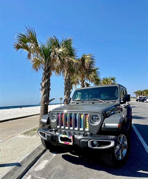 Mermaid Scales Tie Dye Jeep Grille Insert Jt Jl Jlu Jk Etsy