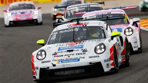 Morris Schuring Celebrates Maiden Victory In The Porsche Mobil 1 Supercup Mfe Le