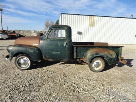 1951 51 Chevy Pickup 3100 12 Ton Short Bed Project Rat Rod Hot Rod Porn Sex Picture