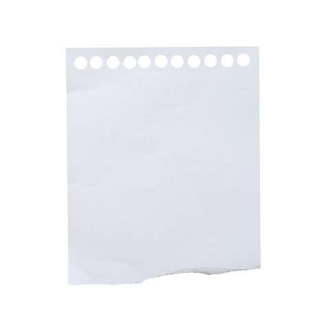 Blank White Paper Sheet For Template 22609834 PNG