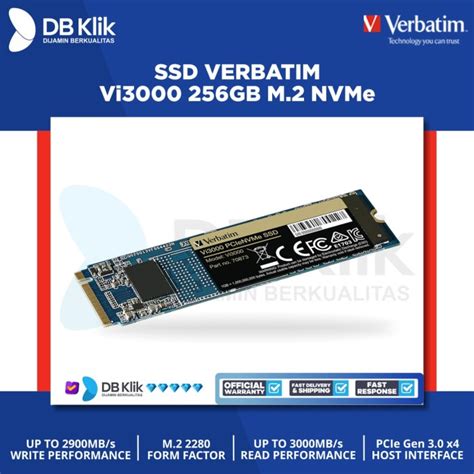 Jual Ssd Verbatim Vi Gb M Nvme Ssd Verbatim Gb Vi Nvme