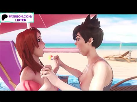 OVERWATCH TRACER HARD BLOWJOB CHALLENGE HENTAI 60FPS XVIDEOS