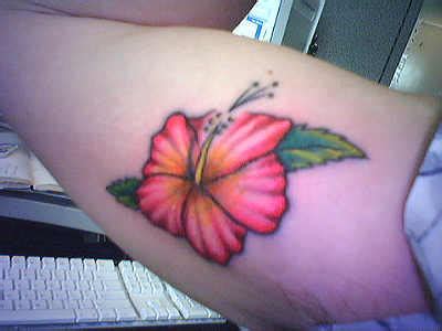 13 Beautiful Hawaiian Flower Tattoos - Tattoo Me Now