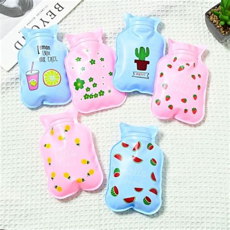 Best Price For 2pcs Mini Hot Water Bottle Cute Hot Water Bag Soft