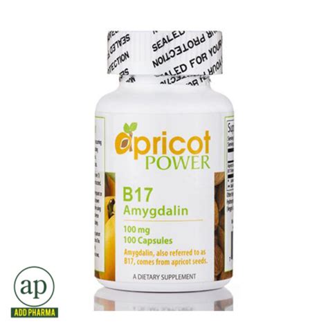 Apricot Power B17 Amygdalin 100 Mg 100 Capsules Addpharma Pharmacy In Ghana