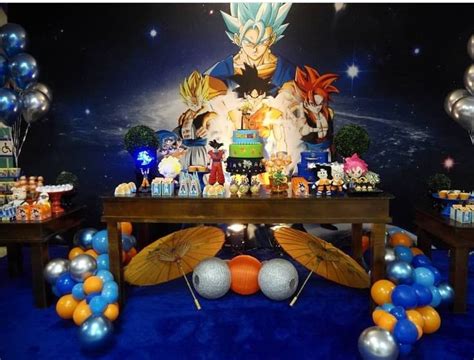 Pin de La Changa Maciel en goku b day Dragones Decoración de unas