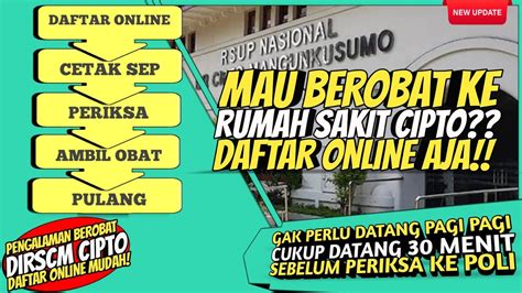 Cara Daftar Online Berobat Di Rumah Sakit Cipto Mangunkusumo Alur