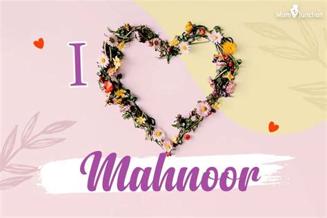 Mahnoor Name Meaning Origin History And Popularity