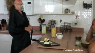 Blonde MILF Jodi West Fucks Her Stepson After Making Him Breakfast From