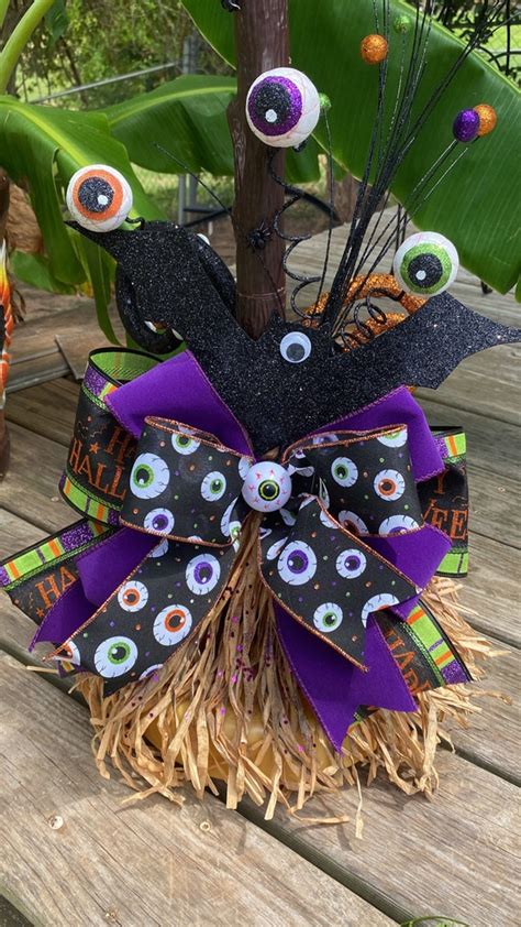 Animated Witch Broom Enchanting Witch Broom Halloween Decor - Etsy