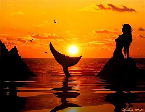 Mermaid Sunset Mermaid Pictures Mermaid Photography Mermaid Art