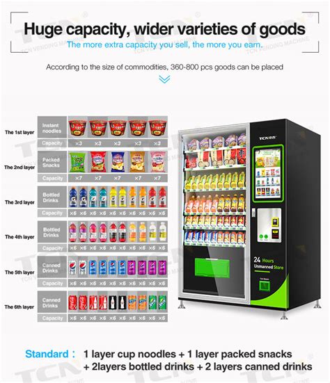 New Model Snack Drink Vending Machine Vending Machines Ie