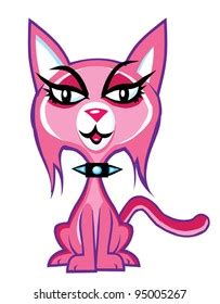 Pussy Cat Stock Vector Royalty Free Shutterstock