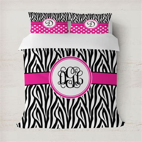 Custom Zebra Print Duvet Cover Personalized Youcustomizeit