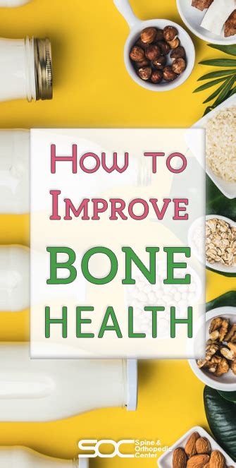 How to improve bone health in 2024 | Bone healing foods, Healing food ...