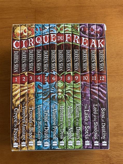 The Saga Of Darren Shan Complete Collection Cirque Du Freak Books