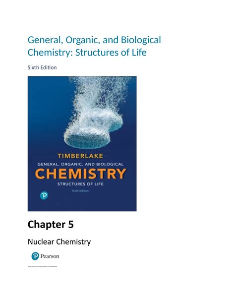 Chem A Ch Lecture Slides General Organic And Biological