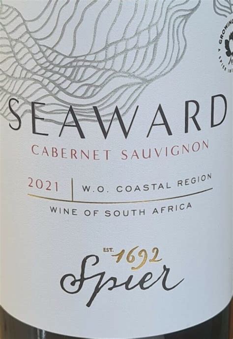 Spier Seaward Cabernet Sauvignon 2021 Winemag