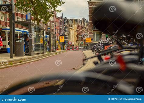 Amsterdam Olanda Agosto 2019 Un Punto Di Vista Particolare Dal