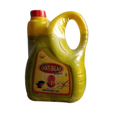 Shri Ghati Balaji Kachi Ghani Mustard Oil Packaging Size Litre At