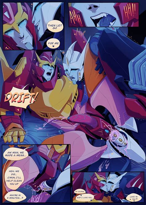 Rule 34 2boys Autobot Bed Closed Eyes Comic Dialogue Drift Transformers Idw Comics Idw