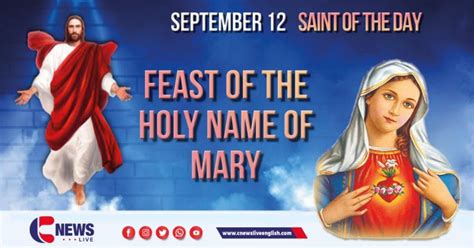 Feast of the Holy Name of Mary