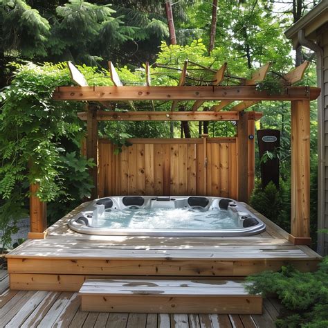 Don T Let Prying Eyes Ruin Your Soak 20 Hot Tub Privacy Ideas HearthandPetals