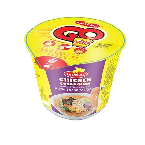 Buy Lucky Me Chicken Soup Sotanghon Cup Noodles 28 G Online In Uae