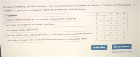 Solved For each of the following transactions that occur in | Chegg.com
