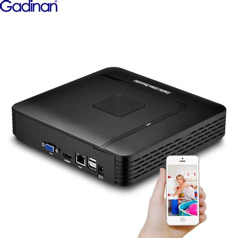 Gadinan H 265 32ch 4k 8mp 16ch 9ch Face Detection Nvr Mini Ip Network