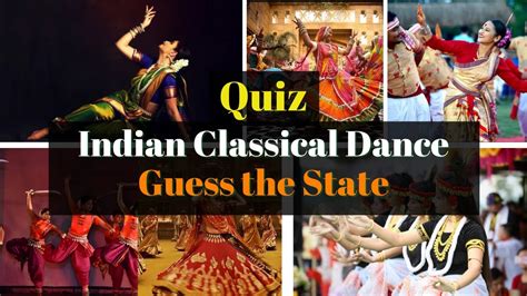 Indian Classical Traditional Dance Dance Quiz Guess The Indian