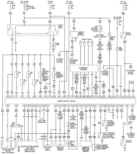 Headlight Harness Diagram Honda Civic Honda Civic He