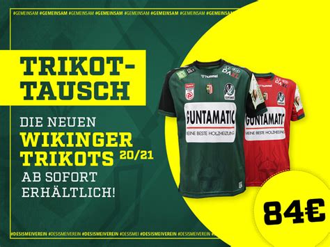 Neue Dress Der Sv Guntamatic Ried Im Wikinger Design Sv Ried