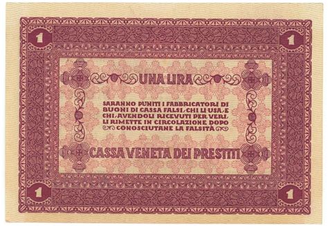 Lira Cassa Veneta Dei Prestiti Italien Numista