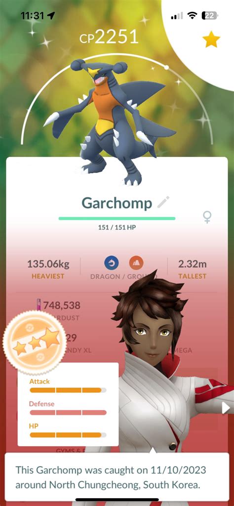 MEGA SHINY GARCHOMP 🩷 : r/DallasPokemonGo