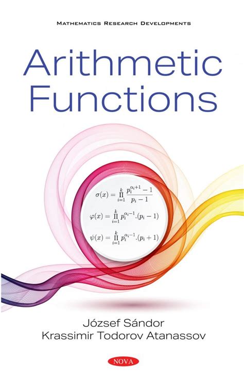 Arithmetic Functions – Nova Science Publishers