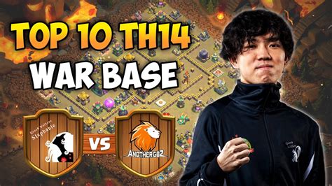 Top 10 TH14 War Base With Link Queen Walkers Vs Another GB2 Base VN